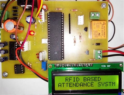 attendance system based on rfid project pdf|attendance monitoring system using rfid.